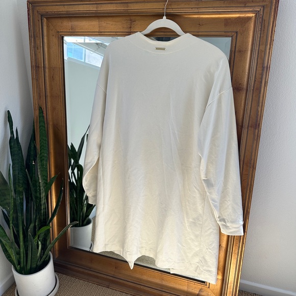 Gymshark Witney Simmons Cream Sweatshirt Cardigan - Picture 4 of 4